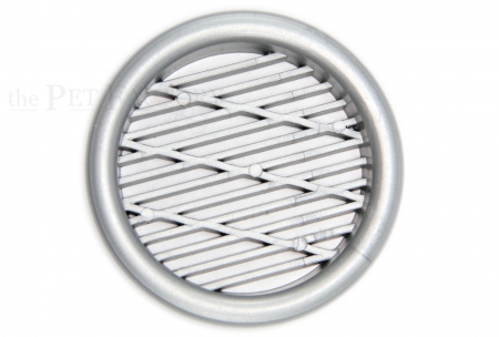 Lüftungsgitter Silber 43mm