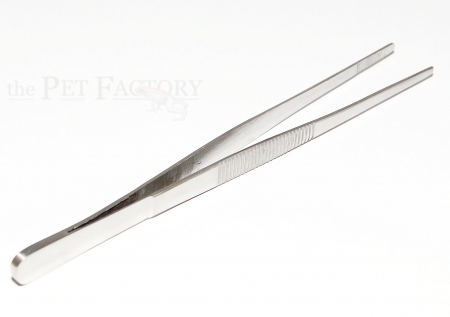 Futterpinzette Edelstahl 14cm gerade