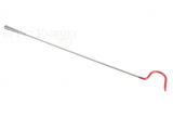 Schlangenhaken Edelstahl gummiert ca. 105cm