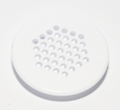 Lüftungsgitter Weiss 35mm