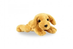 Kuschel Hund braun