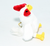 Kuschel Huhn weiss