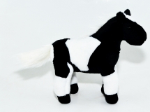 Kuschel Western Pferd schwarz