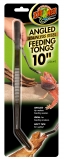 10" Angled Stainless Steel Tongs