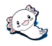 Nippon Axolotl Pin 1